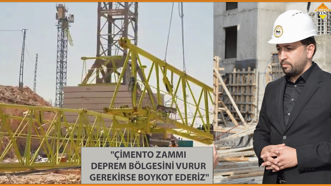"ÇİMENTO ZAMMI DEPREM BÖLGESİNİ VURUR, GEREKİRSE BOYKOT EDERİZ"