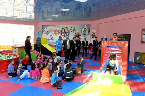 300 Suriyeli Çocuğumuzu Eğitim Merkezimizde Misafir Ettik