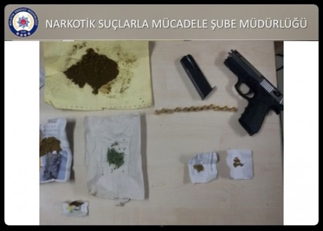 73 Kilo Esrar Ele Geçirildi