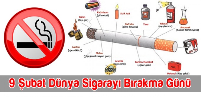 9 Şubat Dünya Sigarayı Bırakma Günü