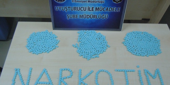 901 Adet Ecstasy Hap Ele Geçirildi
