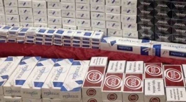 9120 Paket Kaçak Sigara Ele Geçirildi