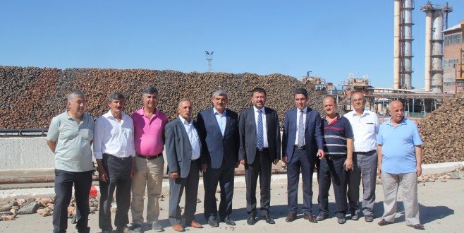 Ağbaba’dan Şeker Fabrikasına Ziyaret