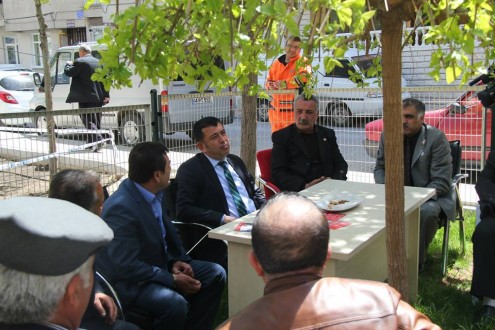 AĞBABA "KAYISIYI SADECE CHP'LİLER ÜRETMİYOR"