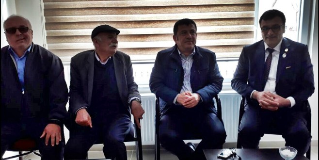 Ağbaba, Şehit ve Gaziler Derneğini Ziyaret Etti