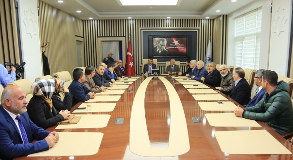 AK Parti Battalgazi İlçe Başkanı Güder, Başkan Gürkan’ı Ziyaret Etti