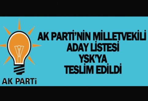 AK Parti’de Adaylar Belli Oldu