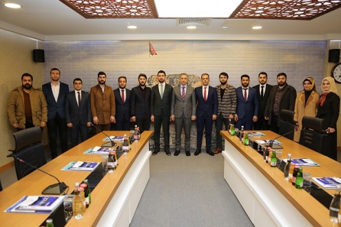 Ak Parti İl Gençlik Kolları’ndan Başkan Yanılmaz’a Ziyaret
