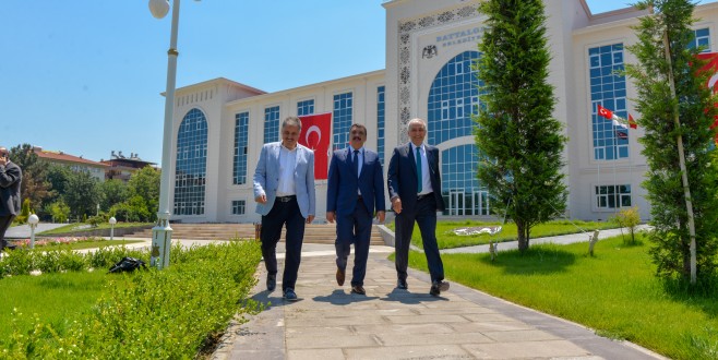AK Parti Milletvekilleri Çakır ve Kahtalı, Başkan Gürkan İle Bir Araya Geldi
