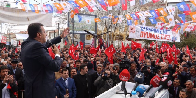 AK Parti Pütürge ve Doğanyol’da miting yaptı