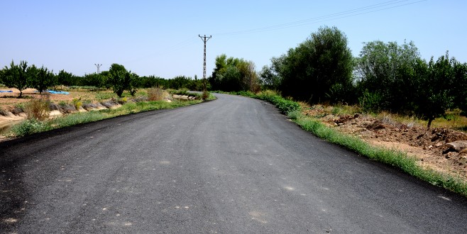Akçadağ’da 7 Km Yol Asfaltlandı