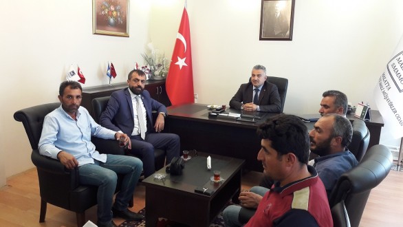 Akın Boyraz’ı Ziyaret Etti