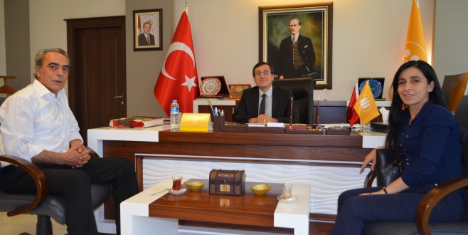 Anadolu Basın Yayın Birliği Rektör Kızılay’ı Ziyaret Etti