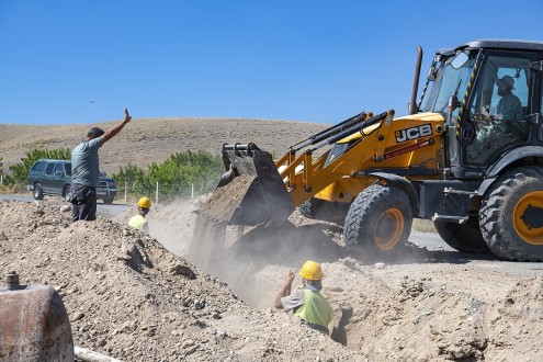 Arapgir Bostancık’a Yeni İçmesuyu Hattı
