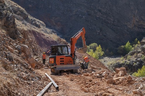 Arapgir Yazılı’ya Yeni İçmesuyu Terfi Hattı