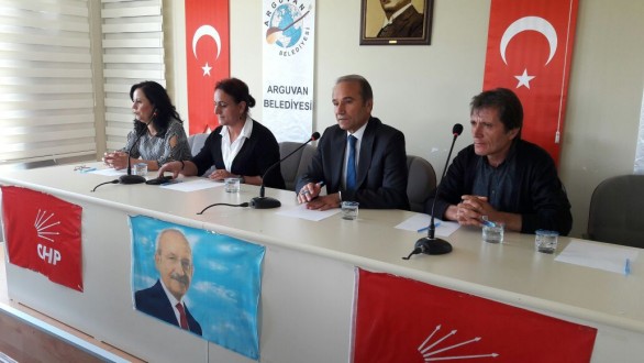 ARGUVAN CHP İLÇE ÖRGÜT TOPLANTISI YAPILDI