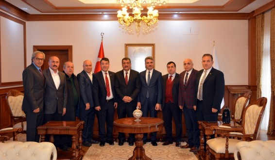 Avrupa Malatyalılar Federasyonundan Vali Baruş’a Ziyaret