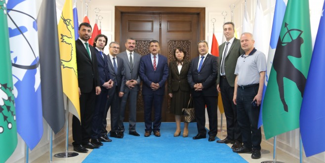Avşar ve Fendoğlu, Başkan Gürkan’ı Ziyaret Etti