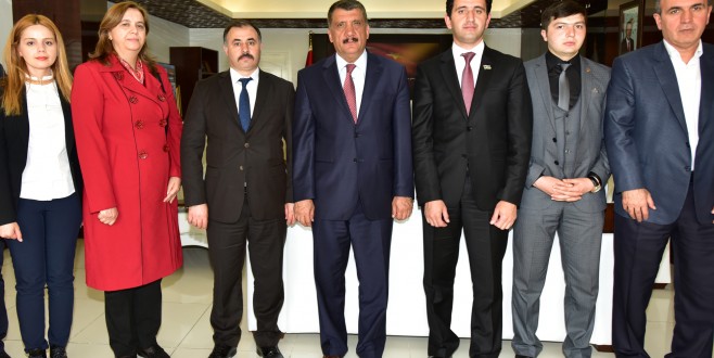 AZERBAYCAN MİLLETVEKİLİ HAMZAYEV, GÜRKAN’I ZİYARET ETTİ