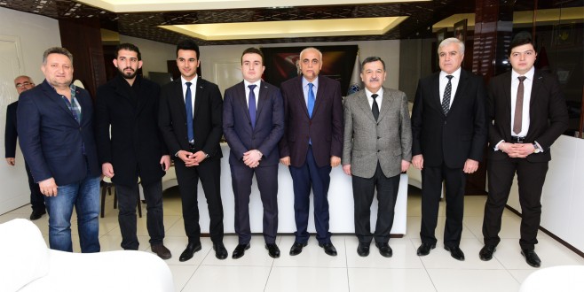 Azerbaycan Milletvekili Mirzezade, Battalgazi Belediyesi’ni Ziyaret Etti
