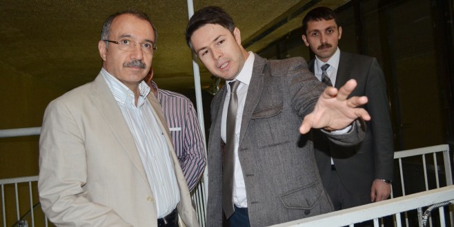 BAKAN DİNÇER VE YAZAR FEHMİ KORU KAPTAJ’I GEZDİ