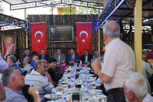 Bakan Tüfenkci Esnaflar Oda Başkanlarıyla