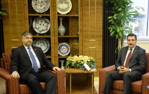 Bakan Tüfenkci, Irak Hisham Al Alawi’yi kabul etti