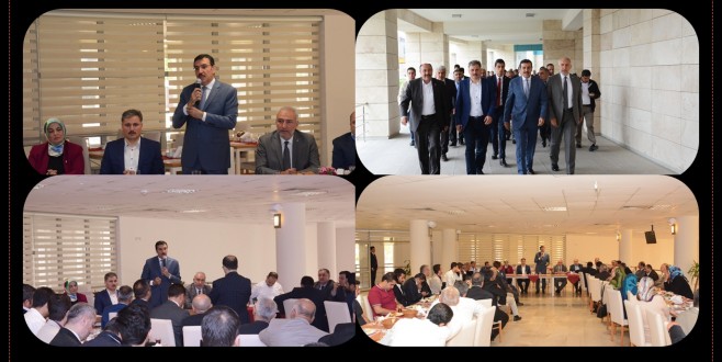 BAKAN TÜFENKCİ, MALATYALI HEMŞEHRİLERİNİAĞIRLADI