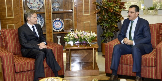 Bakan Tüfenkci,  Romanya Büyükelçisi Onofrei’yi kabul etti