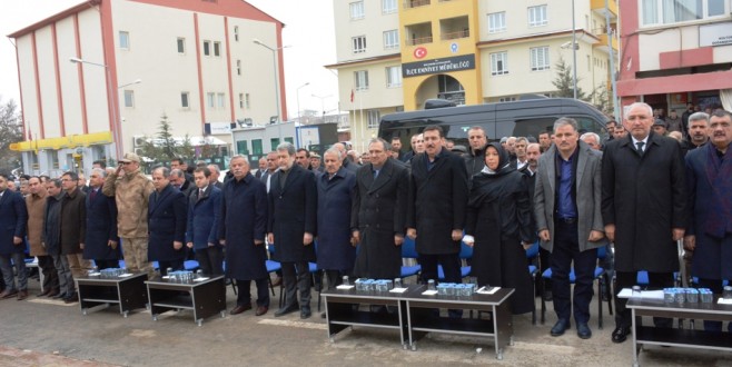 Bakan Tüfenkci ve Vali Kaban Doğanşehir'de..