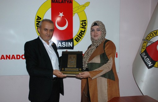Başkan Alpaslan Anadolu Basın Birliği Derneğini Ziyaret Etti