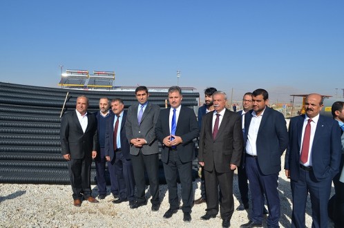 Başkan Çakır, Doğanşehir’de Maski’nin Çalışmaları İnceledi