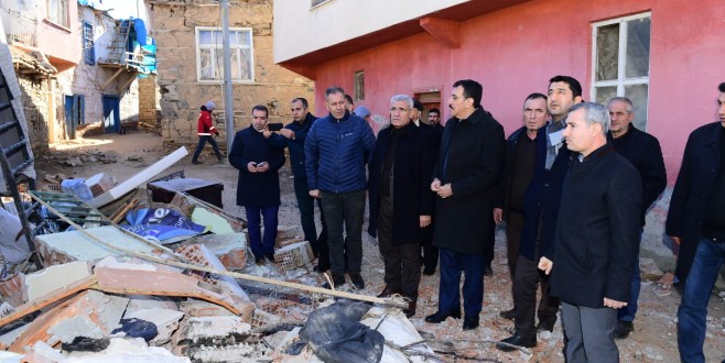 Başkan Güder, Doğanyol ve Pütürge İlçelerini Ziyaret Etti