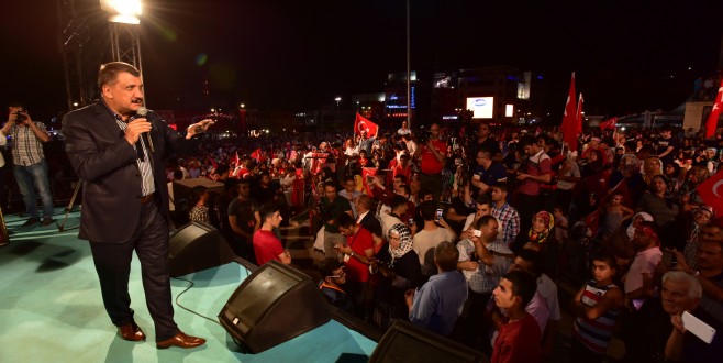 Başkan Gürkan, “Allah Bu Millete Bir Daha Badireler Yaşatmasın”