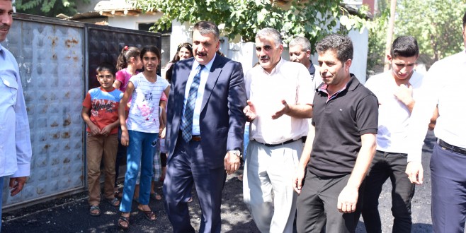 Başkan Gürkan, Asfalt Çalışmalarını Yerinde İnceledi