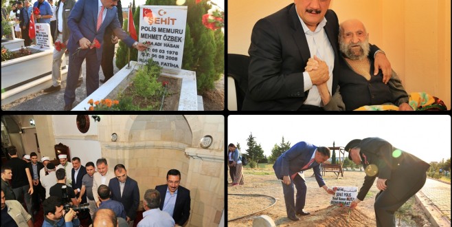 Başkan Gürkan, Bir Dizi Bayram Programına Katıldı