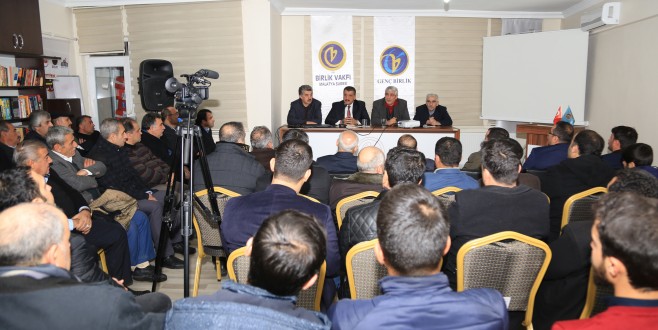 Başkan Gürkan, Birlik Vakfı Malatya Şubesi’nin Konuğu Oldu