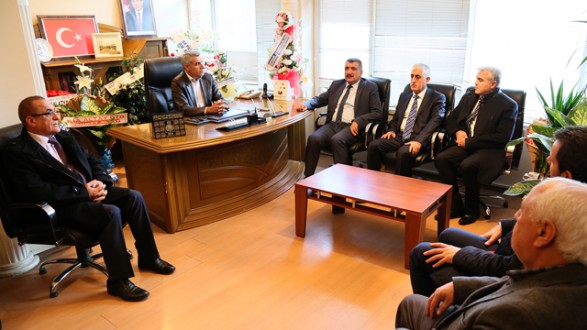 BAŞKAN GÜRKAN, GÜDER’E “HAYIRLI OLSUN” ZİYARETİNDE BULUNDU