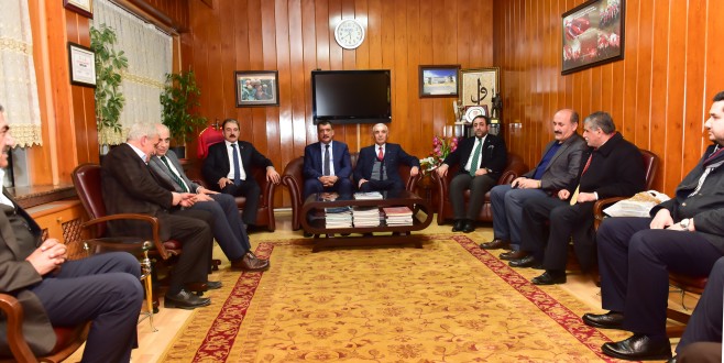 Başkan Gürkan, Keskin Ve Esnaf Temsilcileri İle İstişarede Bulundu