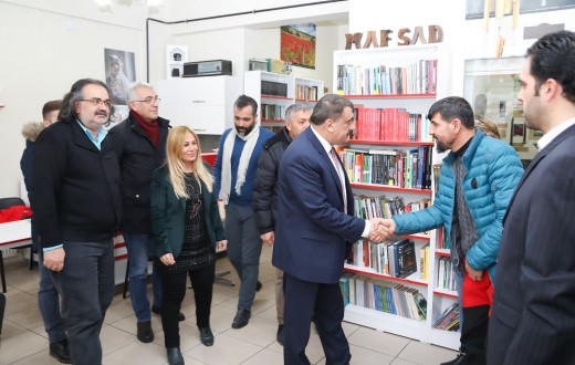 Başkan Gürkan, Mafsad Yönetimi İle Bir Araya Geldi