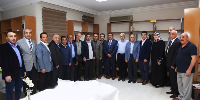 Başkan Gürkan, Malatya Tabip Odası Yönetimi İle Bir Araya Geldi