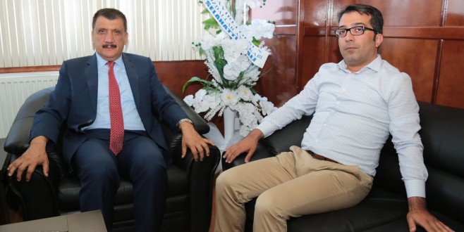 Başkan Gürkan, MHP İl Başkanı Kalı’yı Ziyaret Etti