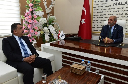 Başkan Gürkan, Müsiad Malatya Şube Başkanı Kalan’ı Ziyaret Etti