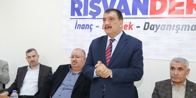 Başkan Gürkan, Rışvan-Der Başkanı Yalçın Ve Dernek Üyeleri İle Biraraya Geldi