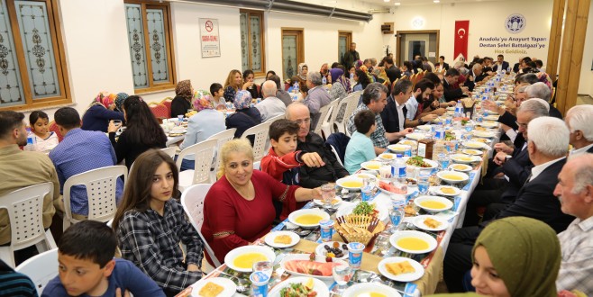 Başkan Gürkan, Şehit Aileleri Ve Gazilerle İftarda Biraraya Geldi