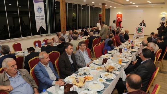 Başkan Gürkan, Toplum Gönüllüleri Birliği Kardeşlik Platformuna İftar Verdi