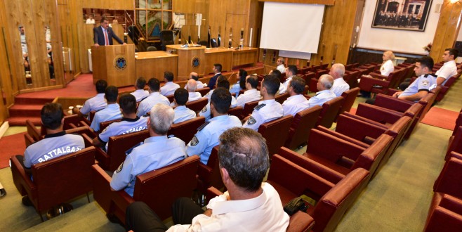 Başkan Gürkan, Zabıta Müdürlüğü Çalışanları İle Biraraya Geldi