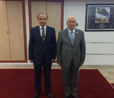 BAŞKAN KIZILDAŞ’TAN FETHİ YAŞAR’A ZİYARET