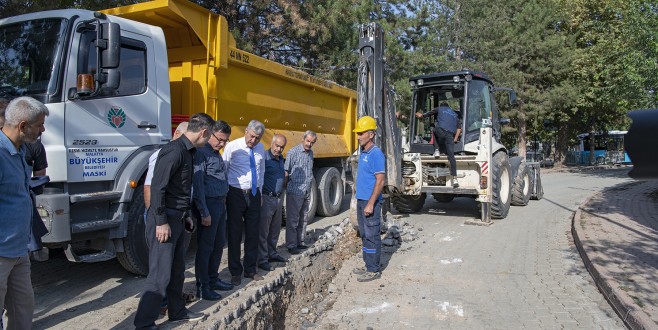Başkan Polat, Gündüzbey’deki Altyapı Çalışmalarını İnceledi