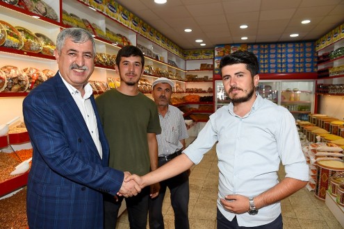 Başkan Polat İlçe Ziyaretlerini Sürdürüyor